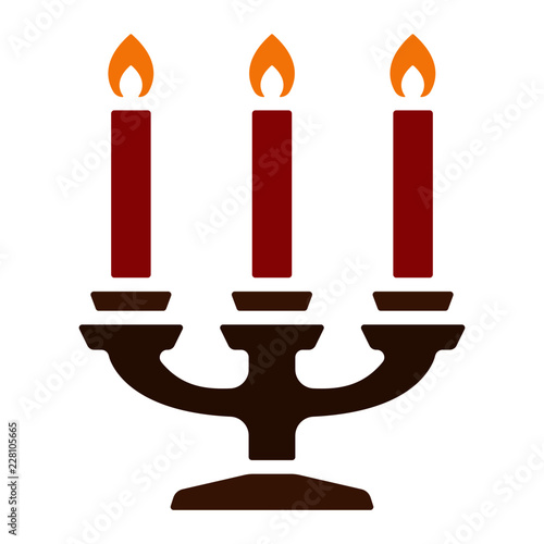 Halloween Icon - Kerzenständer