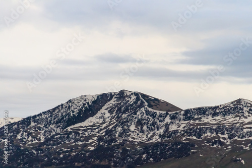 View on the Caucasus mountains in Georgia © olyasolodenko