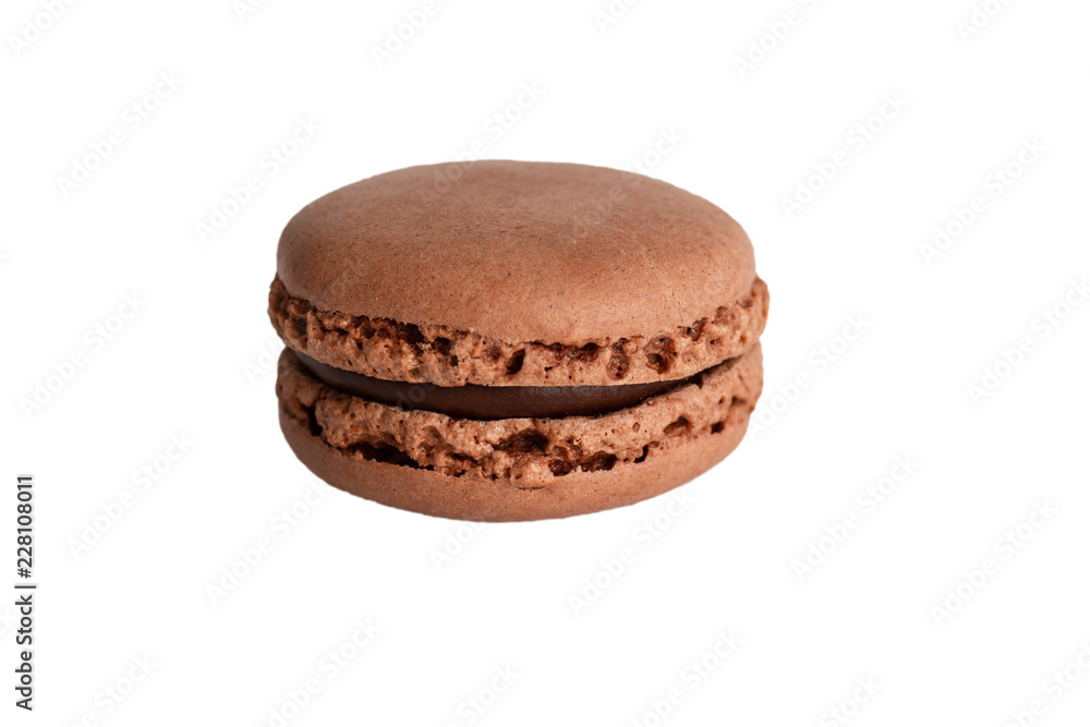 Tasty macaroon isolated on white background Tasty macaroon isolated on white background