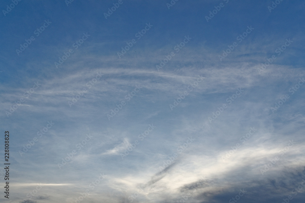 Obraz premium sky in sunset time