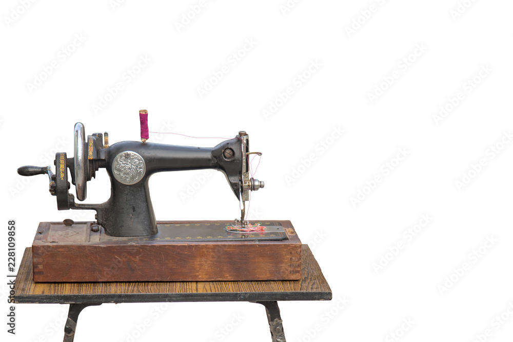 old working sewing machine