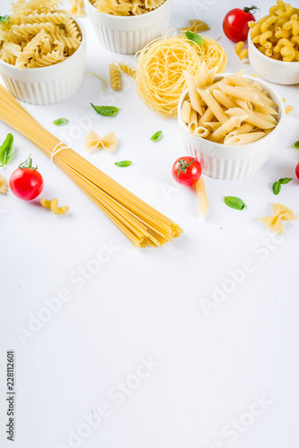 Italian pasta assortment