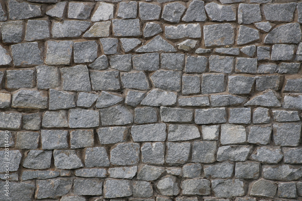 Fototapeta premium Stone wall texture background