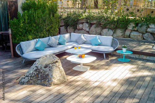 Beautiful garden furniture.