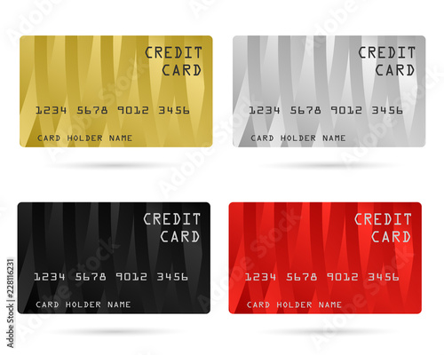 modern credit card, business VIP card, design for privilege member, member card