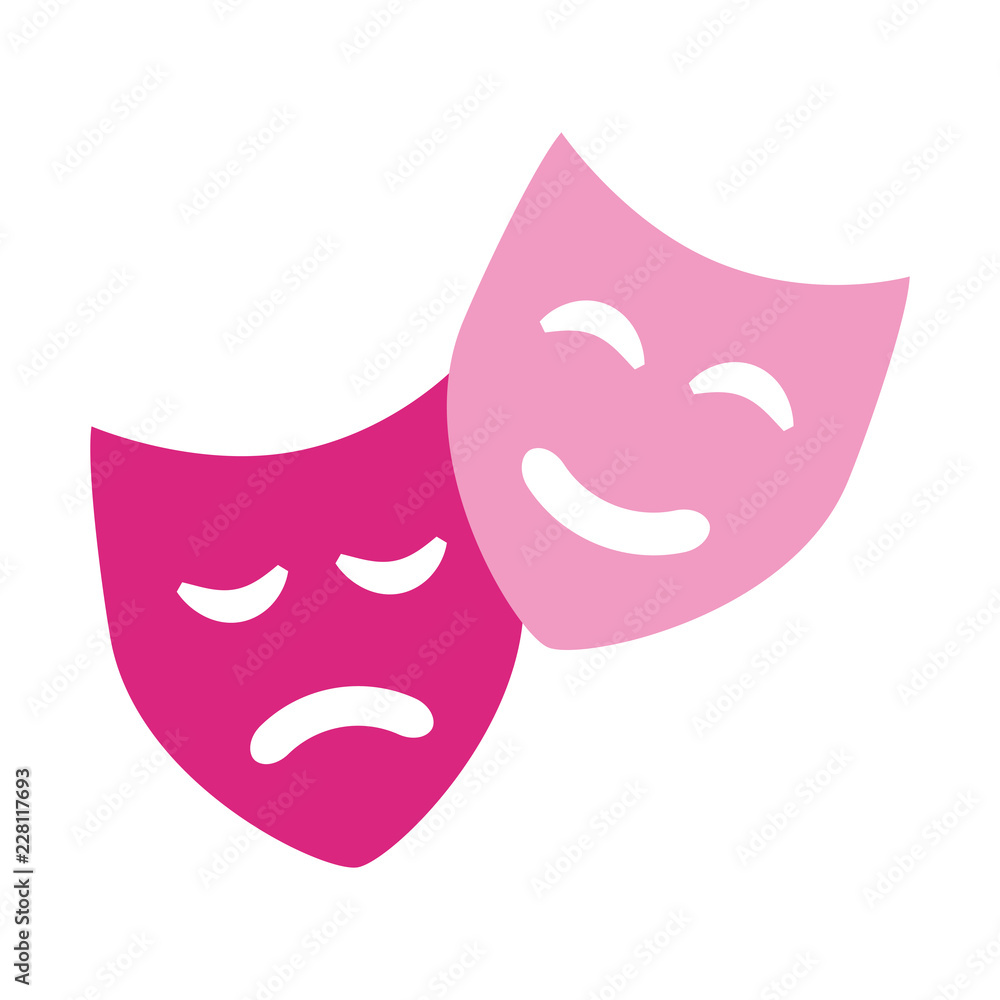 comedy drama masks theater symbol comedy drama masks theater symbol