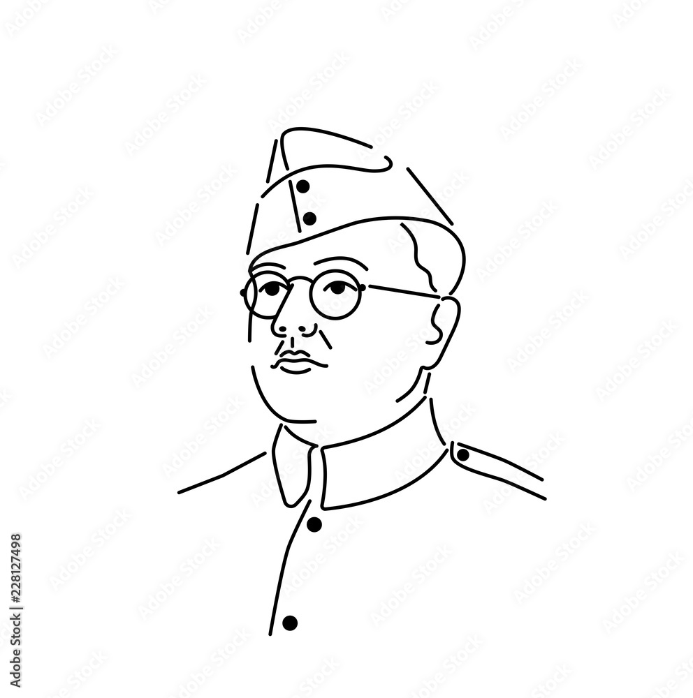 Drawing Of Freedom Fighters Of India Pandit Jawaharlal Nehru India Asia  High-Res Stock Photo - Getty Images
