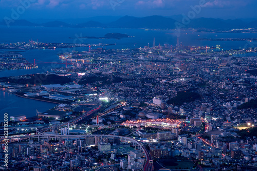 新日本三大夜景（皿倉山展望台） © doraneko777