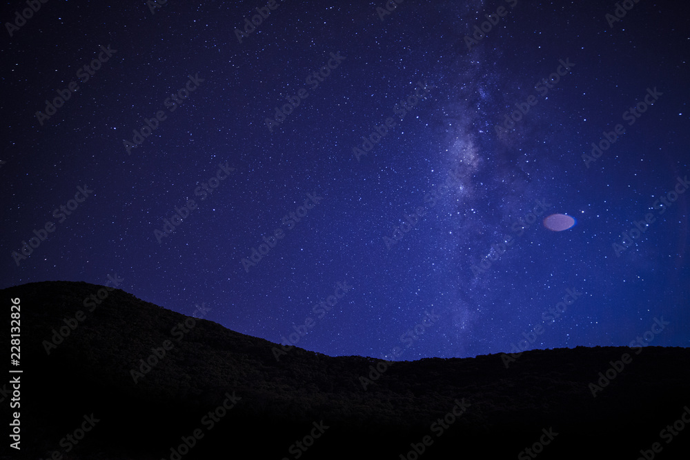 Milky Way in the Gede Pangrango Mountain