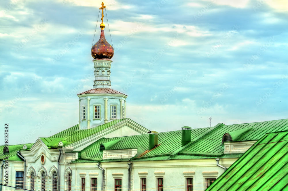 Obraz premium Transfiguration Monastery at the Ryazan Kremlin in Russia