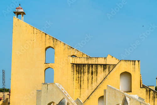 Vrihat Samrat Yantra, the world's largest sundial at Jantar Mantar in Jaipur, India photo