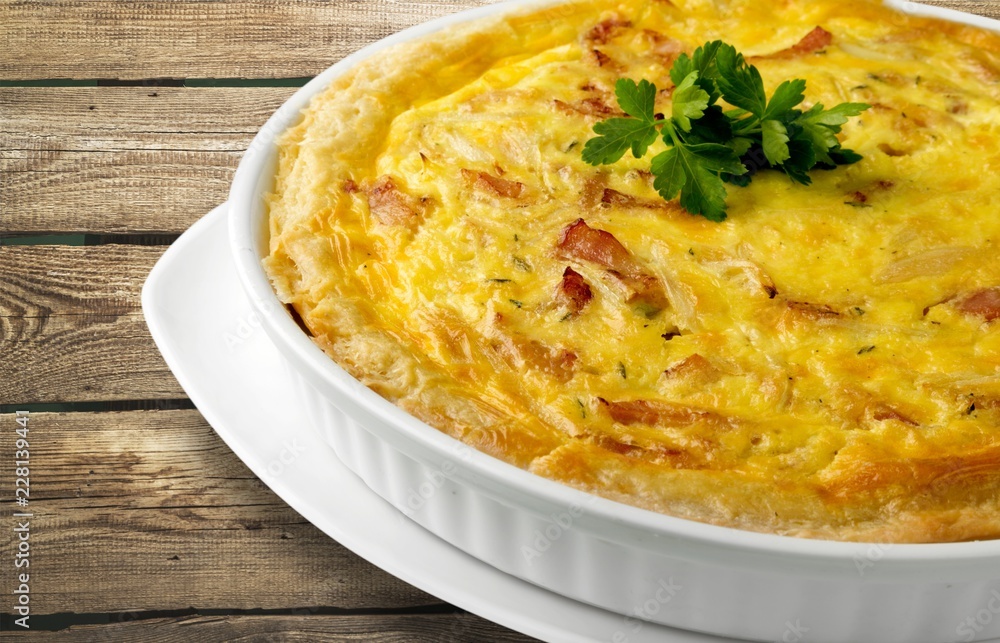 Quiche. Quiche.