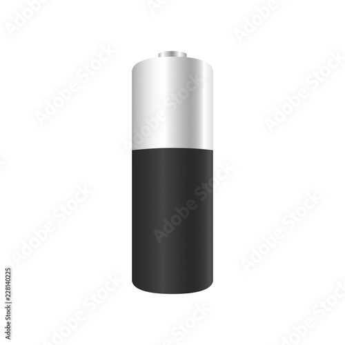 Vector illustration of a battery.