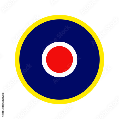 Fotografie, Obraz Royal Air Force roundel. Type C1