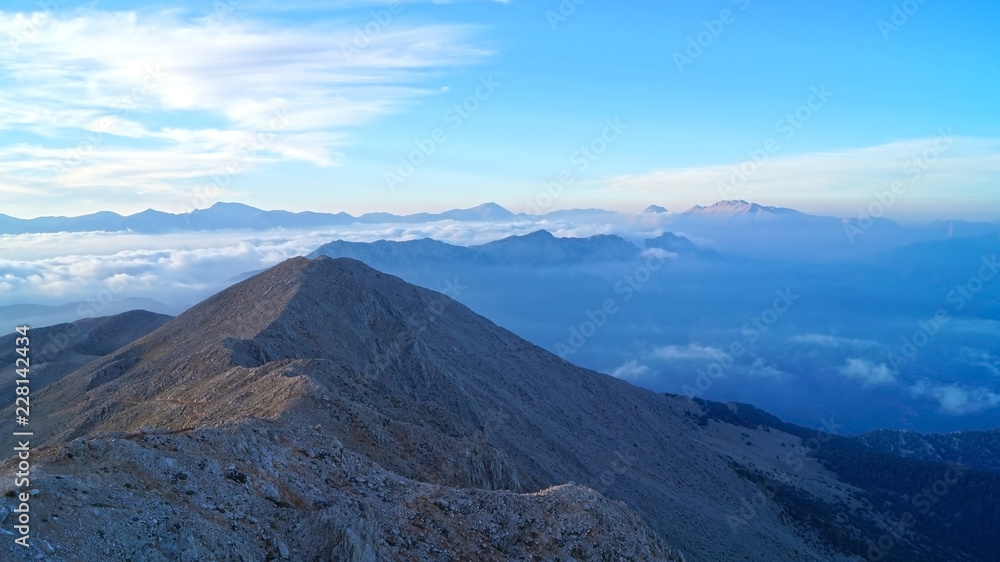 on the summit on the summit