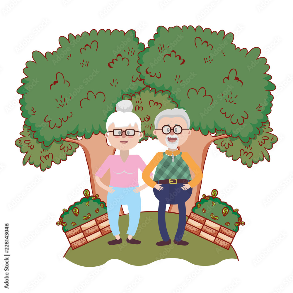 elderly couple cartoon Stock Vector | Adobe Stock elderly couple cartoon Stock Vector | Adobe Stock