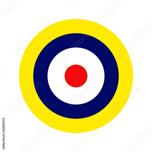 Royal Air Force roundel. Type A1