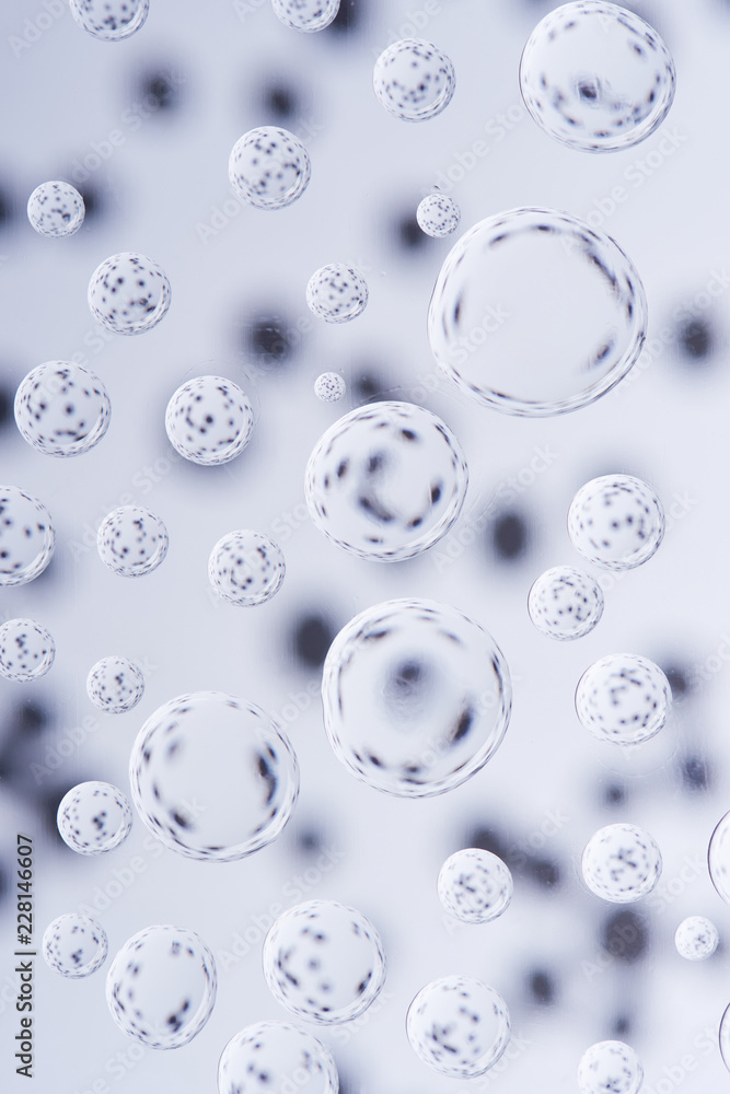 beautiful calm clean water drops on white and purple abstract background beautiful calm clean water drops on white and purple abstract background