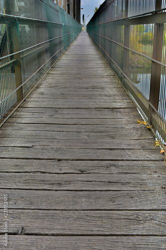 Bretter einer Brücke 