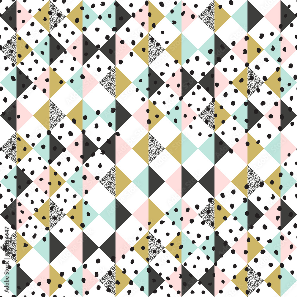 Seamless pattern design - abstract geometric background Seamless pattern design - abstract geometric background