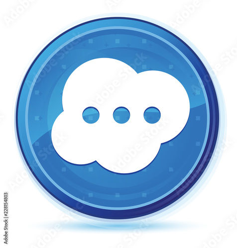 Brain icon midnight blue prime round button