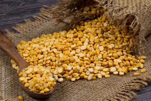 yellow Chickpea Lentils seeds  