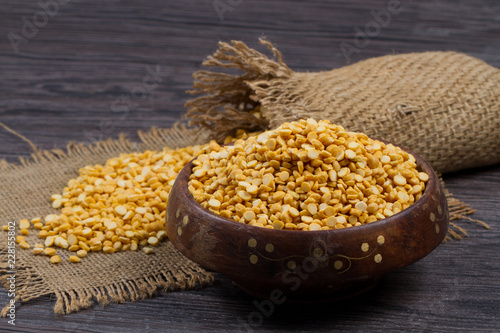 yellow Chickpea Lentils seeds  