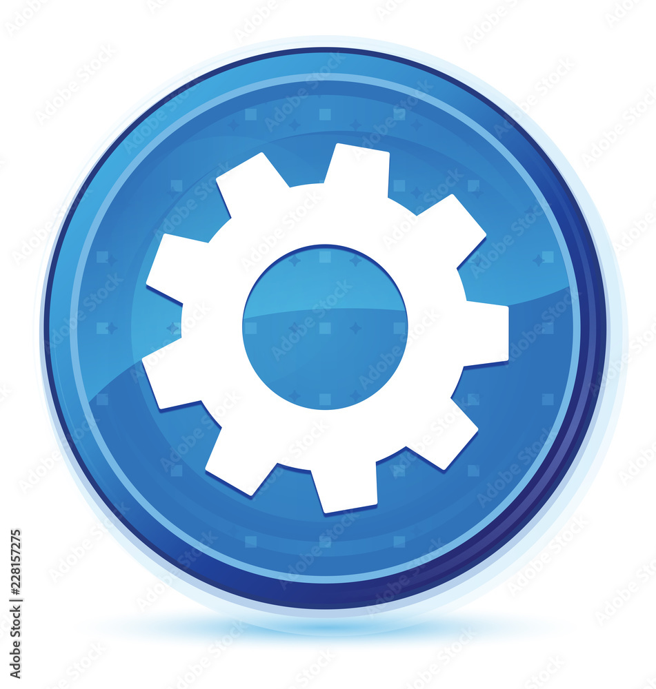 Process icon midnight blue prime round button Process icon midnight blue prime round button