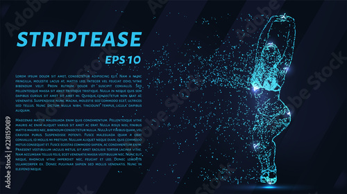 Striptease of particles.