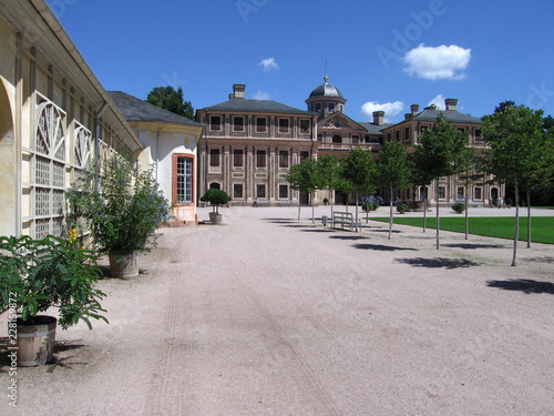 Kiesfläche Schlossgarten Farvorite in Rastatt