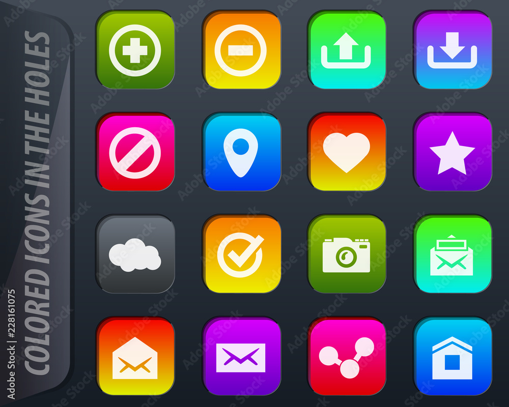 User Interface icons set