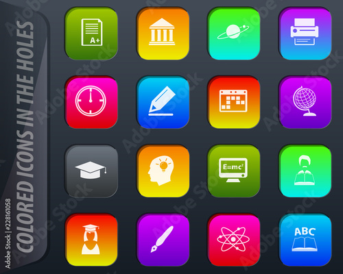University icon set Free Download University icon set - GFXLoad