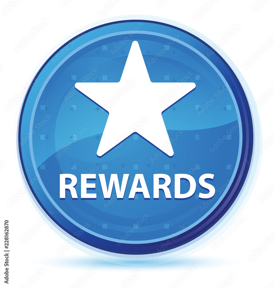 Obraz premium Rewards (star icon) midnight blue prime round button