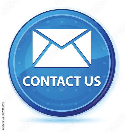 Contact us (email icon) midnight blue prime round button