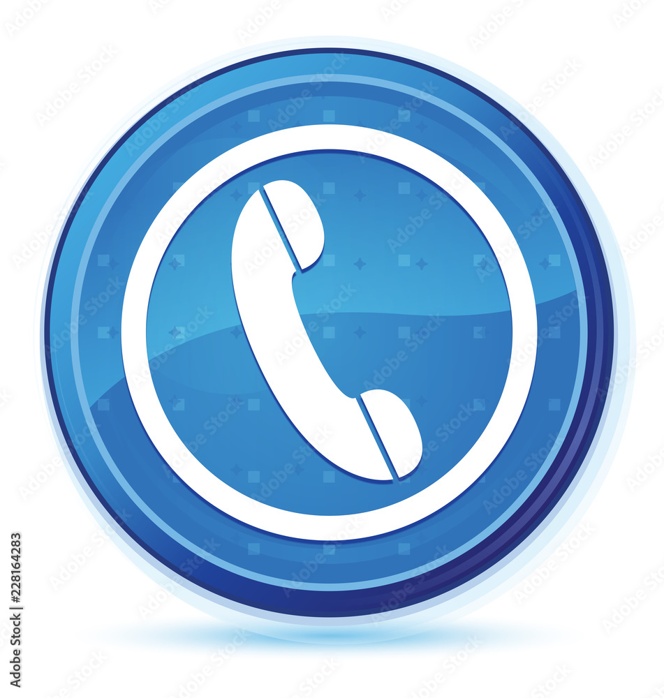 Phone icon midnight blue prime round button Phone icon midnight blue prime round button