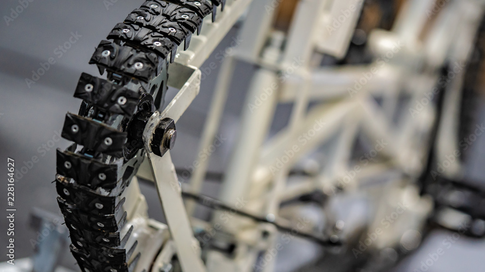 Fototapeta premium Industrial Robotic Wheel