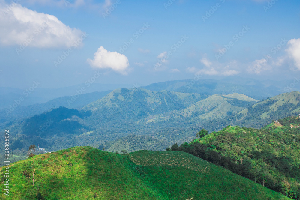 view of mountains