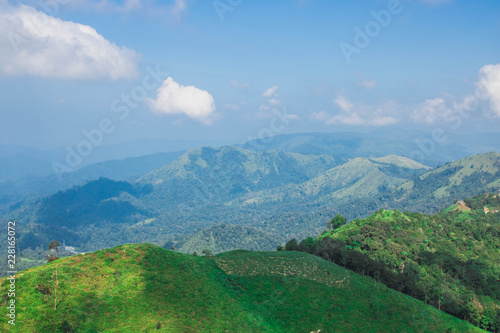 view of mountains