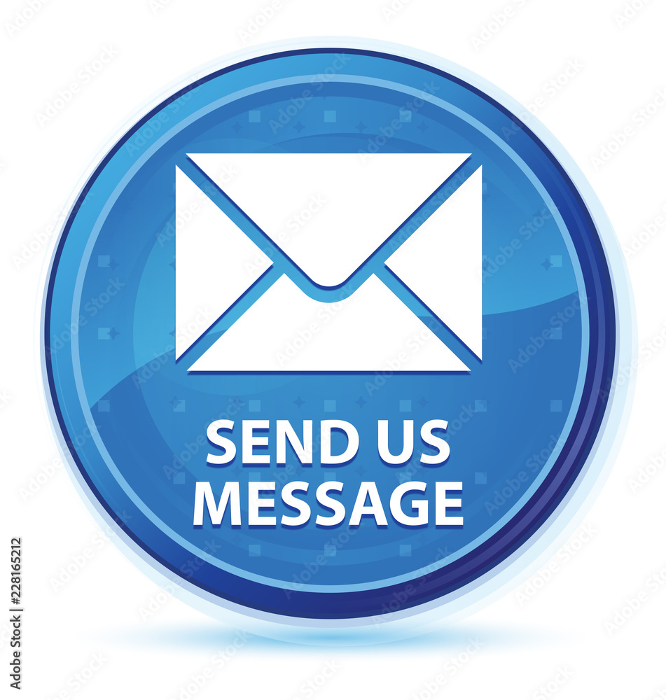 Send us message midnight blue prime round button Send us message midnight blue prime round button