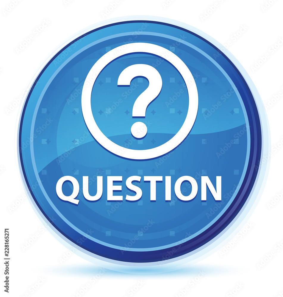 Question midnight blue prime round button Question midnight blue prime round button