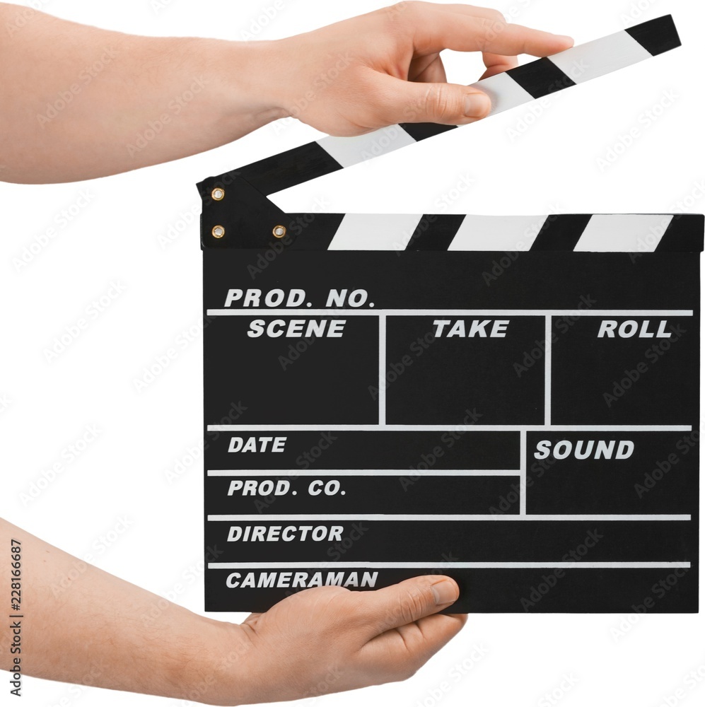 Fototapeta premium Movie clapper