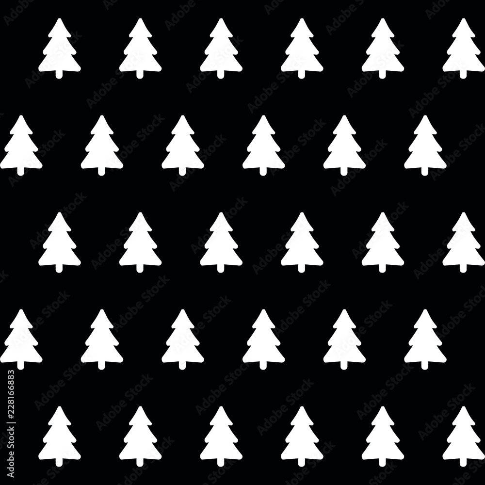 Fototapeta premium Tannenbaum Muster