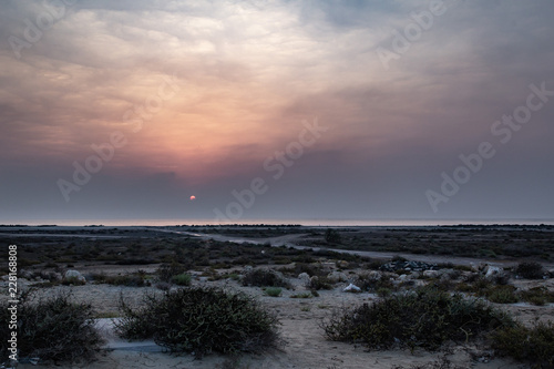 Sunrise over Bahrain