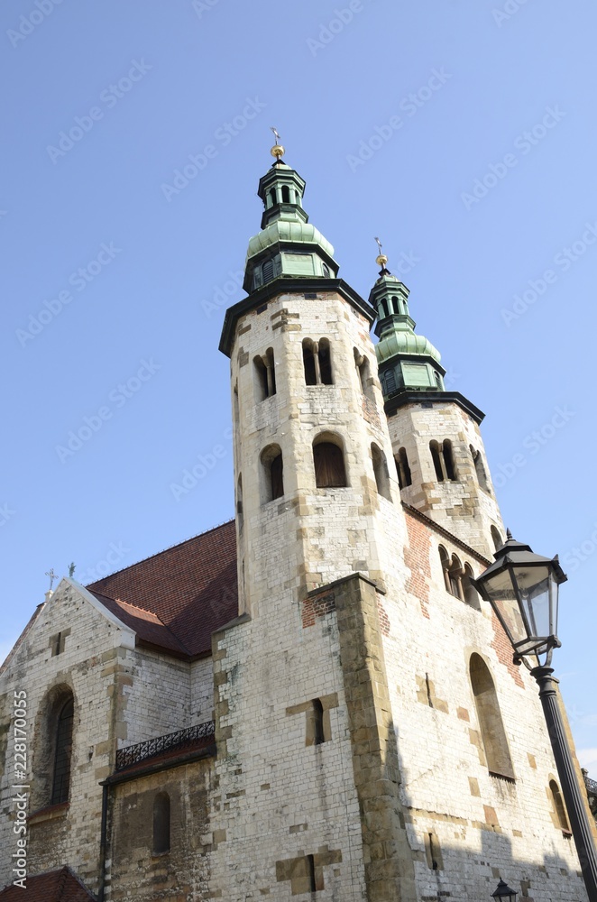 Church of Saint  Andrew in Krakow, Poland