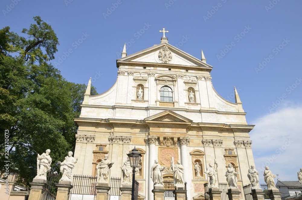 Church of Saints Peter and Paul in Krakow, Poland