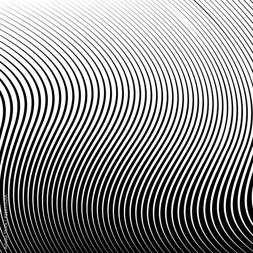 Abstract Vector Background of Waves Abstract Vector Background of Waves