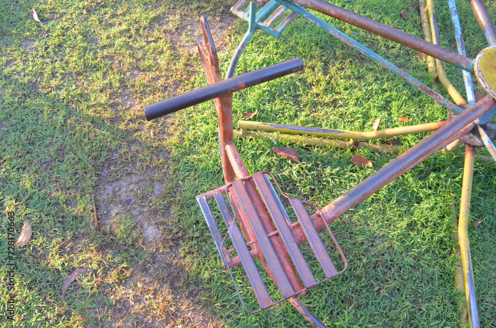 Toy in playground Toy in playground