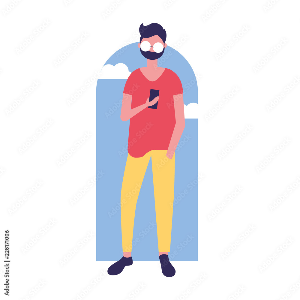 designer man character professional labor designer man character professional labor