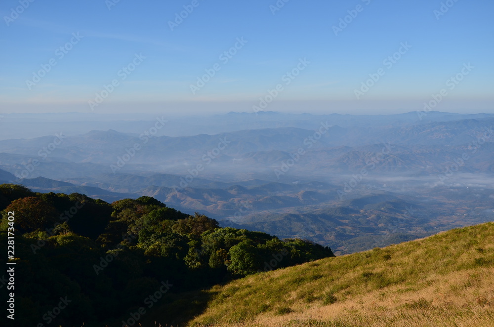 Naklejka premium Mountain