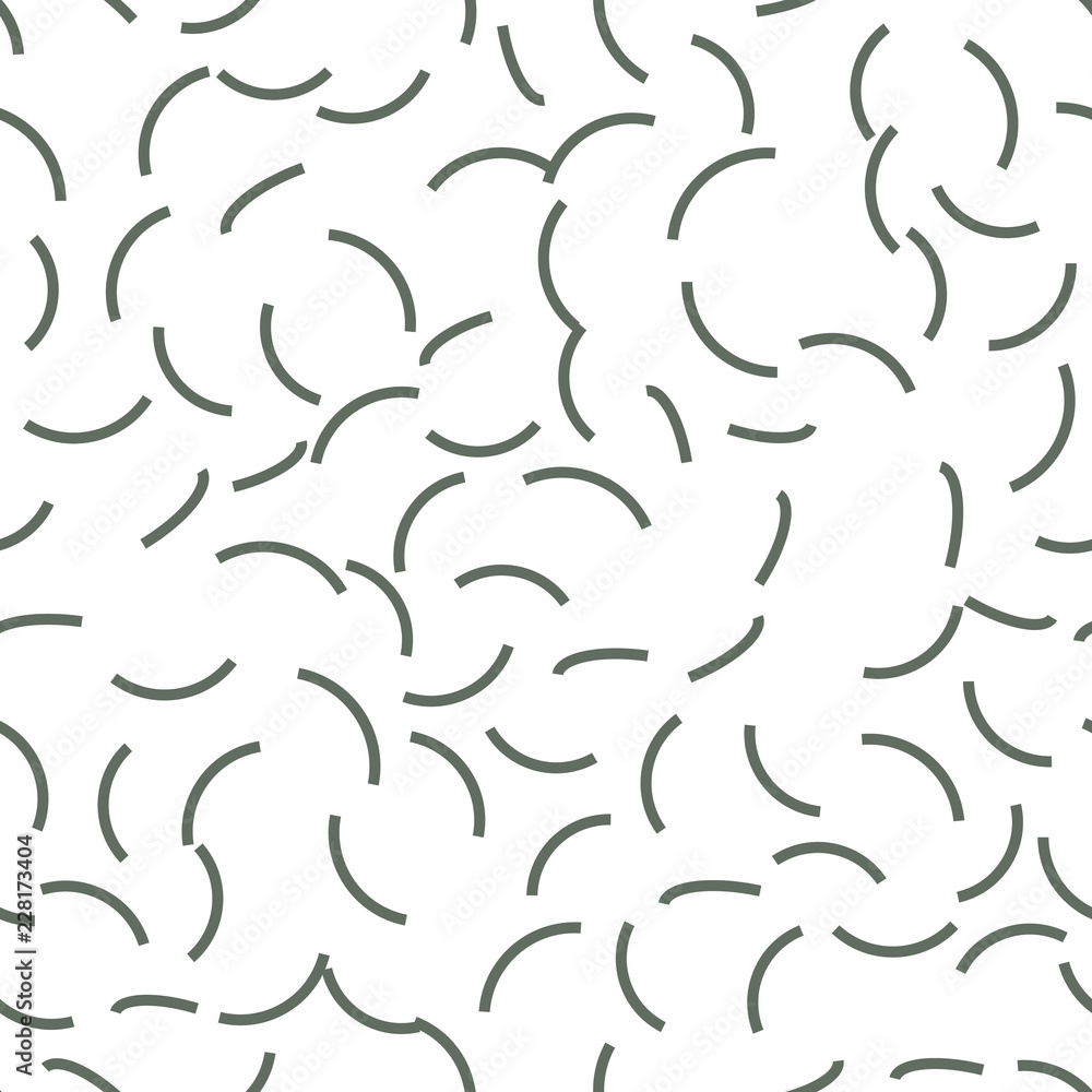 Different curved lines. Seamless vector EPS 10. Flat geometric pattern texture. Multicolor abstract background for print and textile Different curved lines. Seamless vector EPS 10. Flat geometric pattern texture. Multicolor abstract background for print and textile